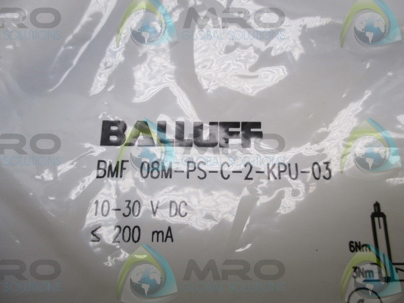BALLUFF BMF08M-PS-C-2-KPU-03 MAGNETIC FIELD SENSOR * NEW IN FACTORY BAG *