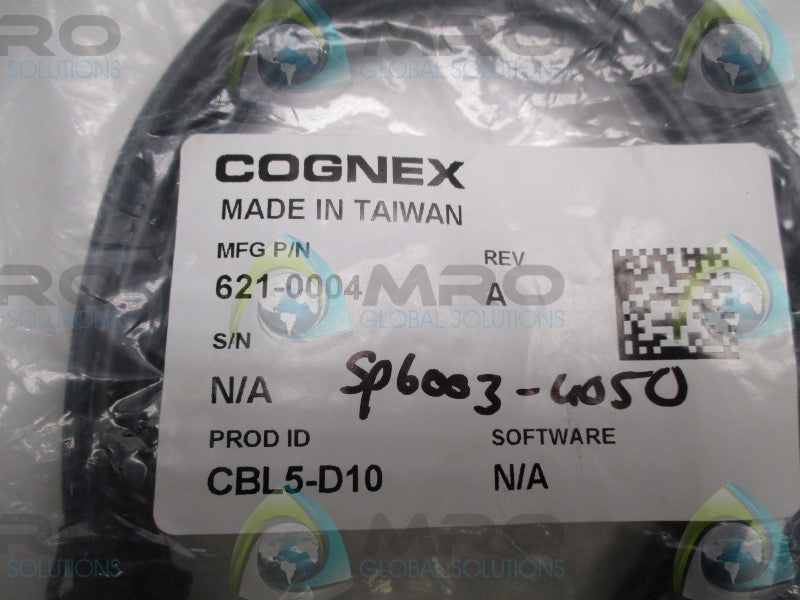 COGNEX 621-0004 CABLE CONNECTOR * NEW IN FACTORY BAG *