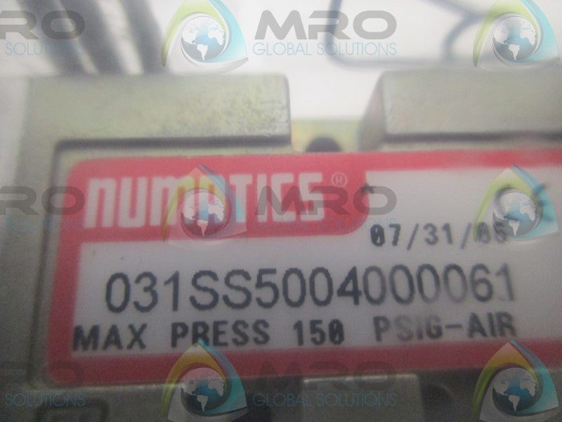 NUMATICS 031SS5004000061 SOLENOID VALVE * NEW IN FACTORY BAG *