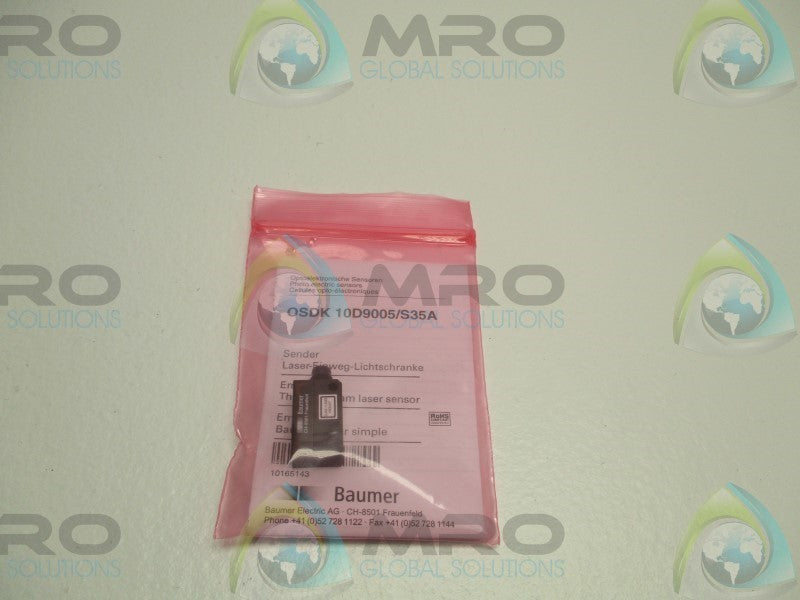 BAUMER ELECTRIC OSDK10D9005/S35A PHOTOELECTRIC SENSOR * NEW IN FACTORY BAG *