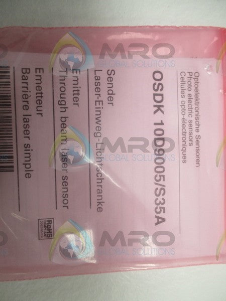 BAUMER ELECTRIC OSDK10D9005/S35A PHOTOELECTRIC SENSOR * NEW IN FACTORY BAG *