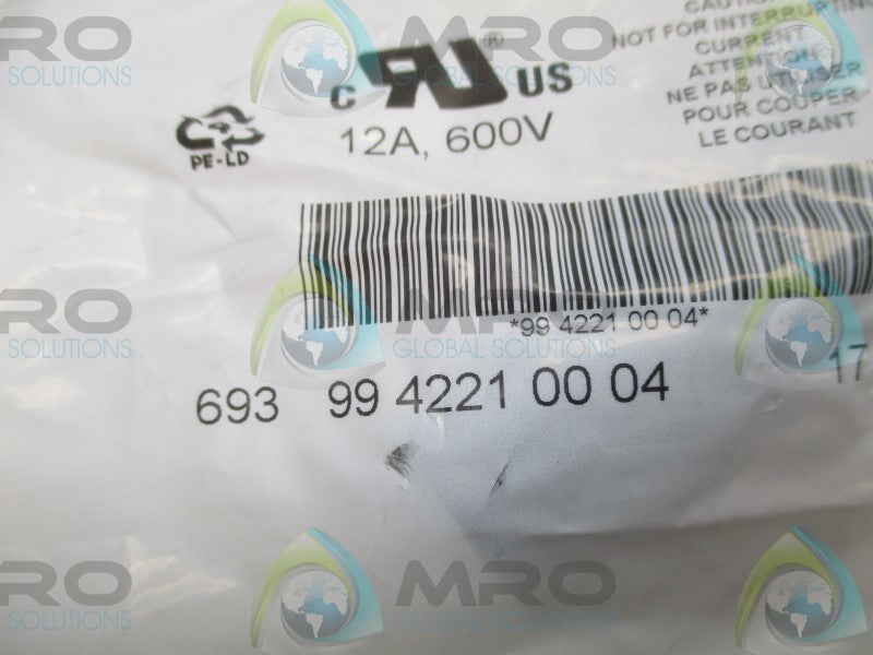 BINDER 6939942210004 CIRCULAR CONNECTOR * NEW IN FACTORY BAG *