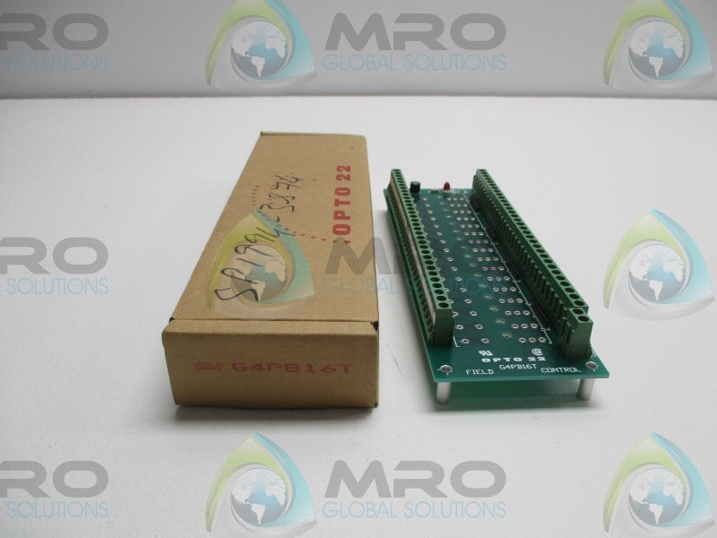 OPTO 22 G4PB16T I/O MOUNTING RACK MODULE * NEW IN BOX *