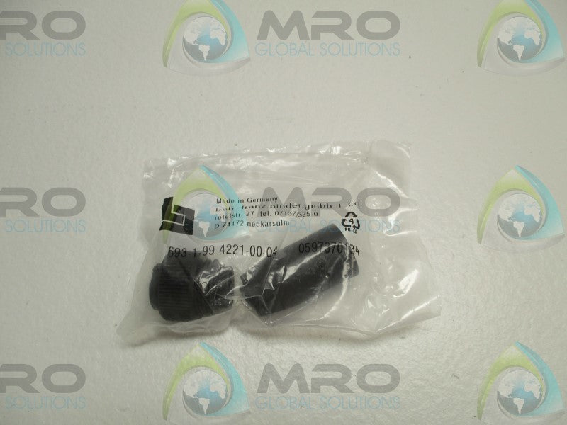 BINDER 693-1-99-4221-00-04 CIRCULAR CONNECTOR * NEW IN FACTORY BAG *