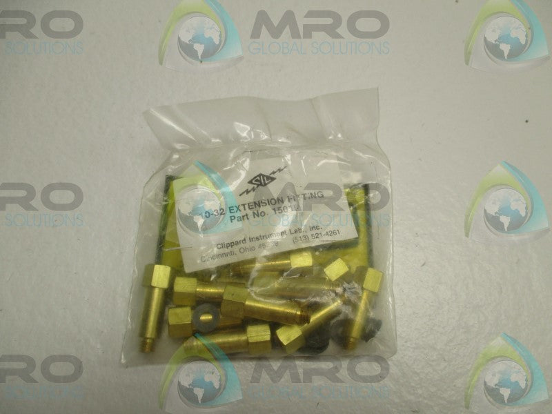 CLIPPARD 15010 10-32 EXTENSION FITTING (PKG OF 10) * NEW IN FACTORY BAG *