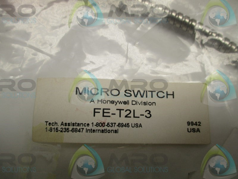 HONEYWELL FE-T2L-3 FIBER OPTIC CABLE * NEW IN FACTORY BAG *