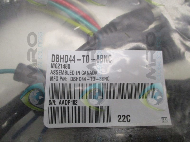 MATROX DBHD44-TO-8BNC INPUT CABLE * NEW IN FACTORY BAG *