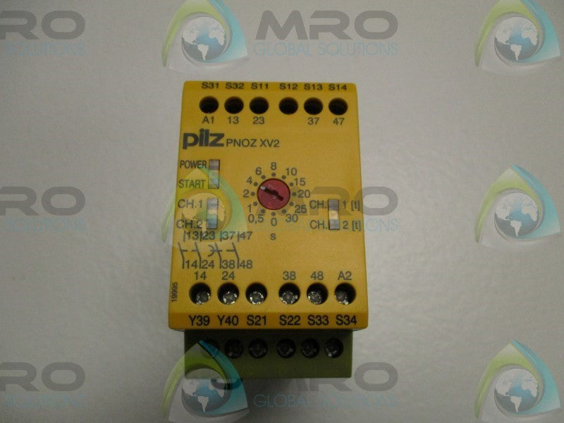 PILZ PNOZ-XV2-30/24VDC-2N/O-2N/O-T NSMP