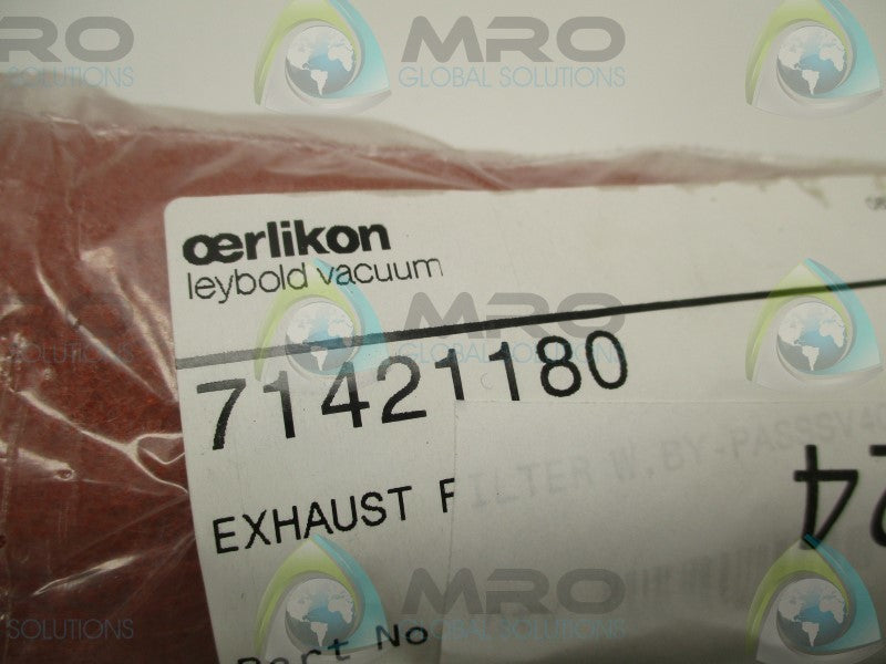 OERLIKON 71421180 EXHAUST FILTER * NEW IN FACTORY BAG *