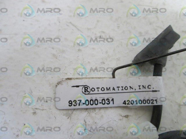 ROTOMATION. INC. 937-000-031 *USED*