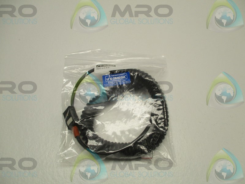 OMEGA RSC-J-1-5-0 THERMOCOUPLE SENSOR CABLE * NEW IN FACTORY BAG *