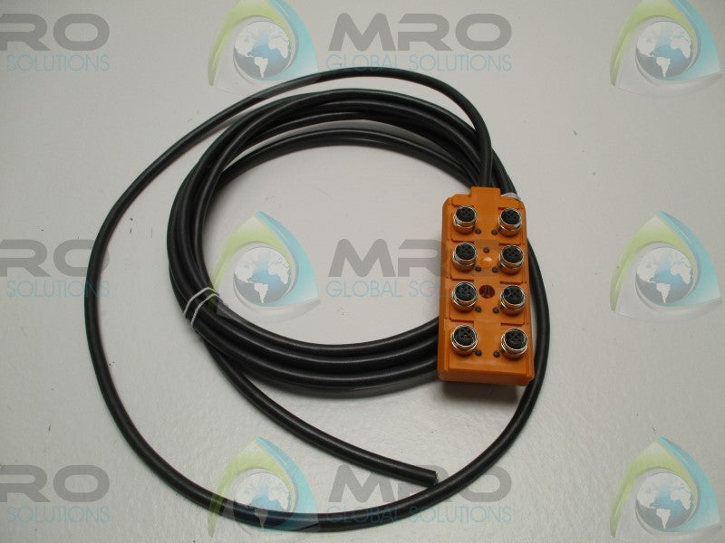 LUMBERG ASB8/LED5-4-331/5M ACTUATOR SENSOR BOX (AS PICTURED) *NEW NO BOX *