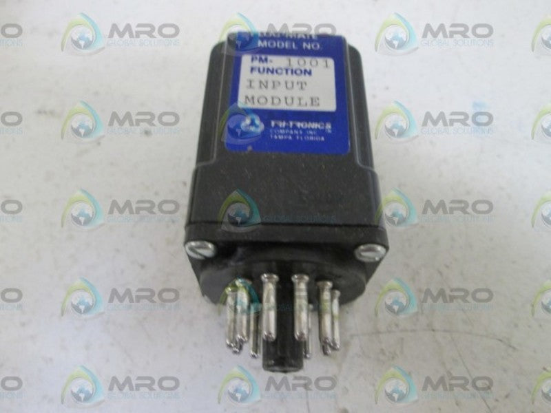 TRI-TRONICS INPUT MODULE RELAY PM-1001 *USED*