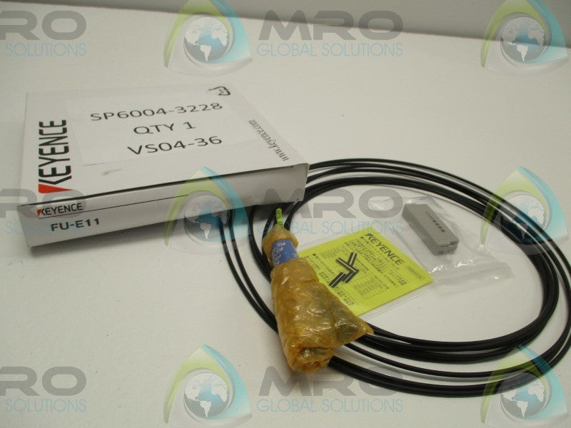 KEYENCE FU-E11 FIBER OPTIC SENSOR * NEW IN BOX *