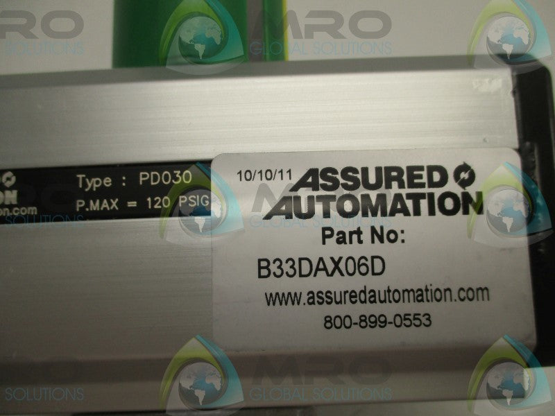 ASSURED AUTOMATION PD030 B33DAX06D ACTUATOR  NSNP