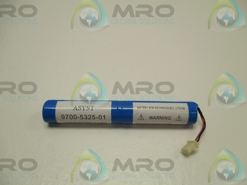ASYST 9700-5325-01 LITHIUM BATTERY 7.2OCV  NSNP