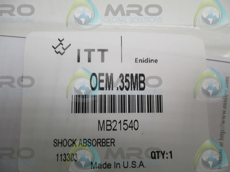 ITT OEM.35MB MB21540 SHOCK ABSORBER * NEW IN FACTORY BAG *