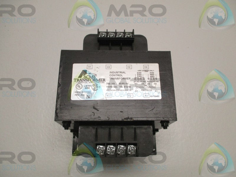 ACME 750VA TRANSFORMER TB-81216 * NEW NO BOX  *