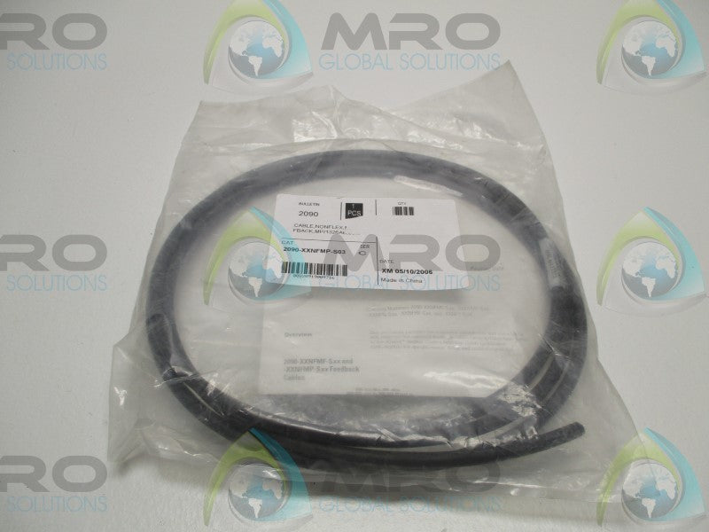 ALLEN BRADLEY 2090-XXNFMP-S03 SER. C FEEDBACK CABLE * NEW IN FACTORY BAG *