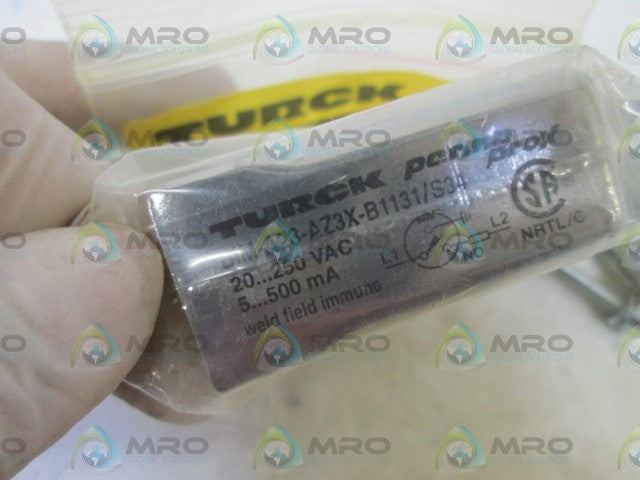 TURCK BIM-A23-AZ3X-B1131/S34 W/KLU-2 PROXIMITY SENSOR *NEW IN BOX*