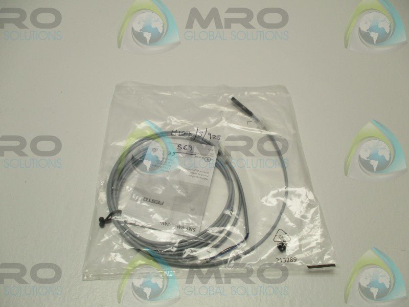FESTO SME-8M-DS-24V-K-2.5-OE PROXIMITY SENSOR * NEW IN FACTORY BAG *