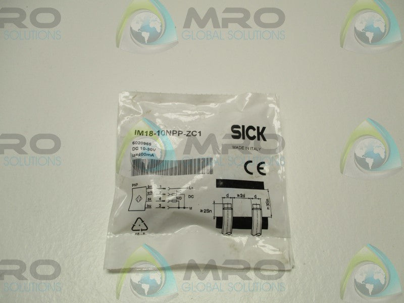 SICK IM18-10NPP-ZC1 INDUCTIVE SENSOR * NEW IN FACTORY BAG *
