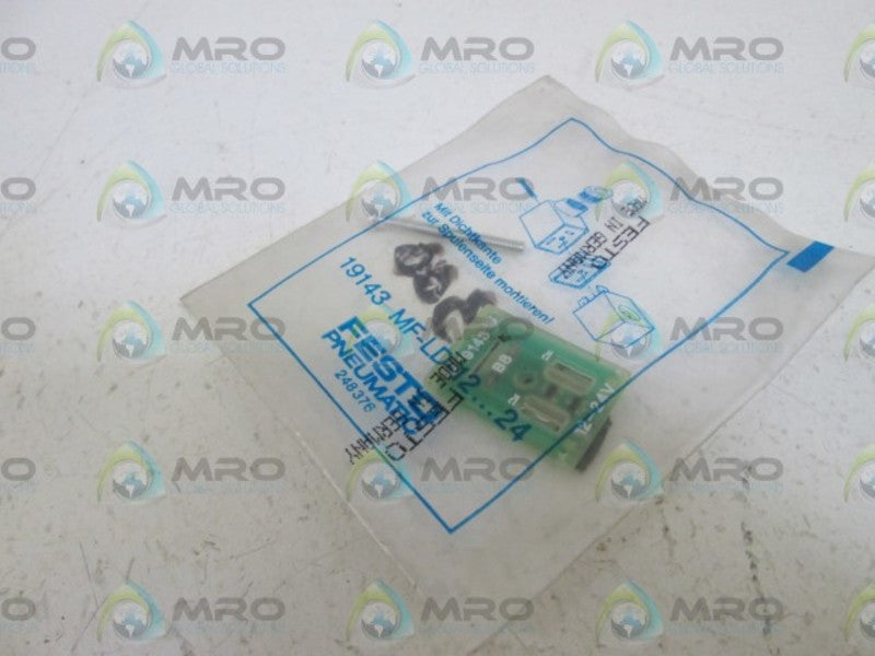 FESTO 19143 ILLUMINATING SEAL 12-24V * NEW IN FACTORY BAG *