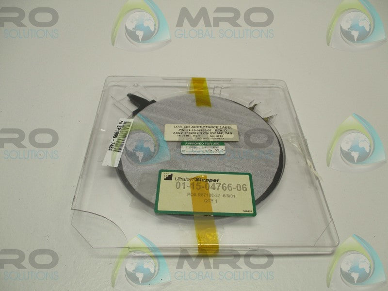 ULTRATECH STEPPER 01-15-04766-06 WAFER CHUCK 6" * NEW IN ORIGINAL PACKAGE *