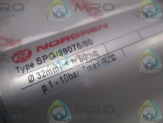 NORGREN SPG/99075/80 PNEUMATIC CYLINDER * NEW IN FACTORY BAG *