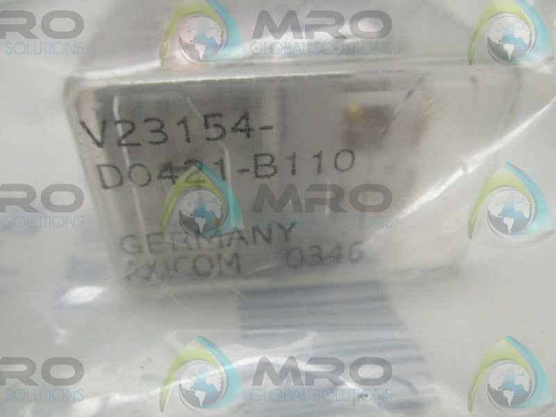 AXICOM V23154-D0421-B110 268-4414 RELAY 27VDC * NEW IN FACTORY BAG *