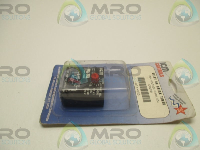 ICM ICM203B DELAY ON BREAK TIMER .03-10MIN. * NEW IN ORIGINAL PACKAGE *