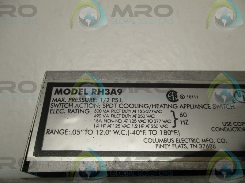 JOHNSTONE L36-817 AIR FLOW SWITCH * NEW IN BOX *