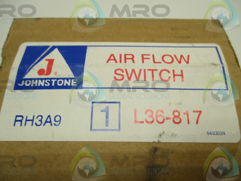 JOHNSTONE L36-817 AIR FLOW SWITCH * NEW IN BOX *