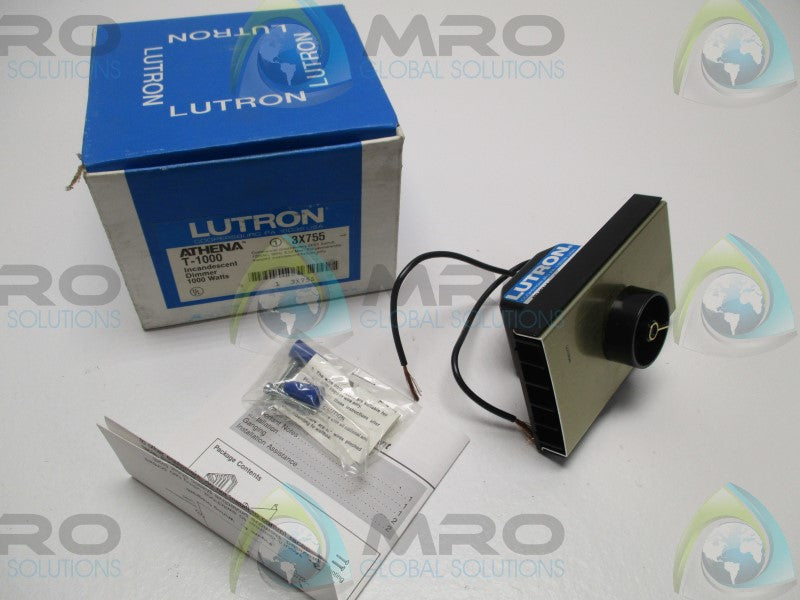 LUTRON T-1000 INCANDESCENT DIMMER 1000W * NEW IN BOX *