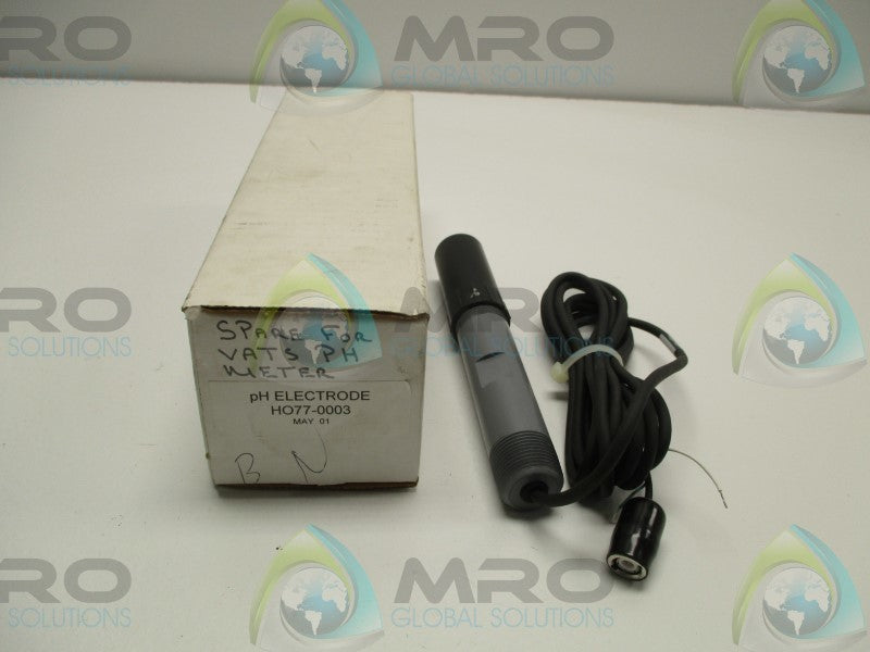 INDUSTRIAL MRO HO77-0003 PH ELECTRODE * NEW IN BOX *