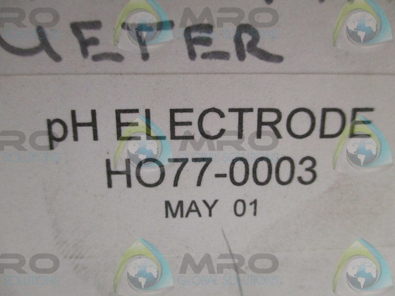 INDUSTRIAL MRO HO77-0003 PH ELECTRODE * NEW IN BOX *