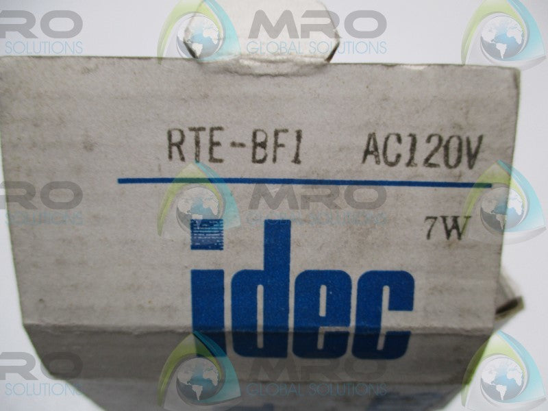 IDEC RTE-BF1 ELECTRONIC TIMER 10MIN. * NEW IN BOX *