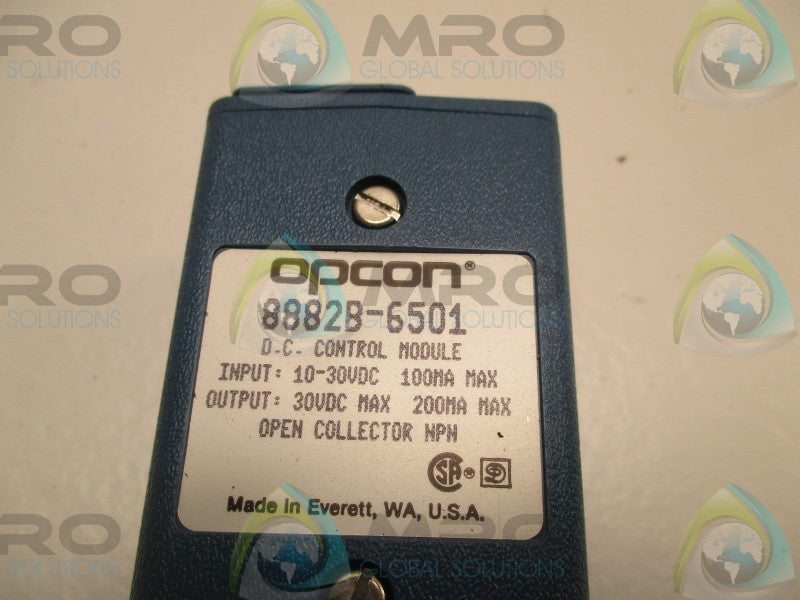 OPCON 8882B-6501 D.C. CONTROL MODULE * NEW IN BOX *