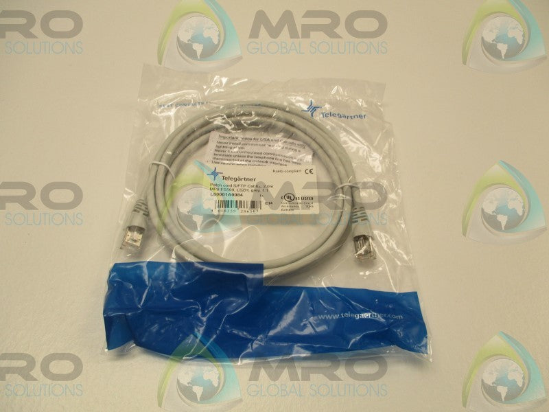 TELEGARTNER L00001A0084 PATCH CORD * NEW IN FACTORY BAG *