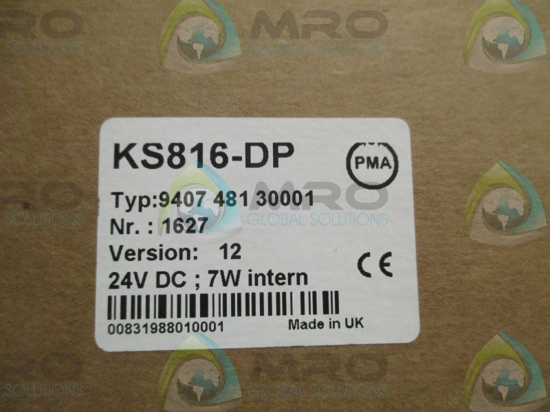 PMA KS816-DP 940748130001 MULTIPLE TRANSMITTER TEMP. CONTROLLER * NEW IN BOX *