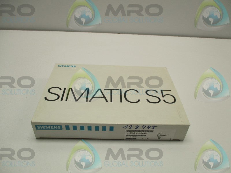 SIEMENS SIMATIC S5 6ES5434-7LA12 INPUT MODULE * FACTORY SEALED *