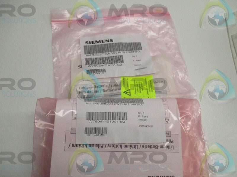 SIEMENS W79084-E1001-B2 LITHIUM BATTERY 3.6V * NEW IN FACTORY BAG *