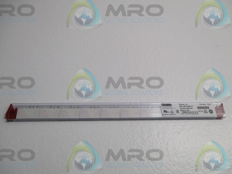 PHOENIX CONTACT REL-MR-24DC/21 RELAY (PKG OF 10) *NEW IN ORIGINAL PACKAGE *