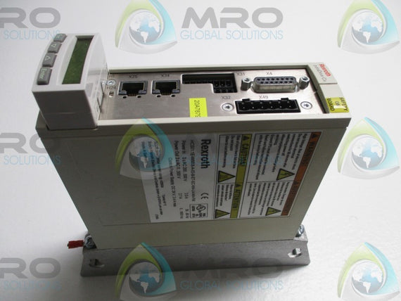 REXROTH HCS01.1E-W0008-A-03-B-ET-EC-NN-L4-NN-FW SERVO DRIVE * USED *