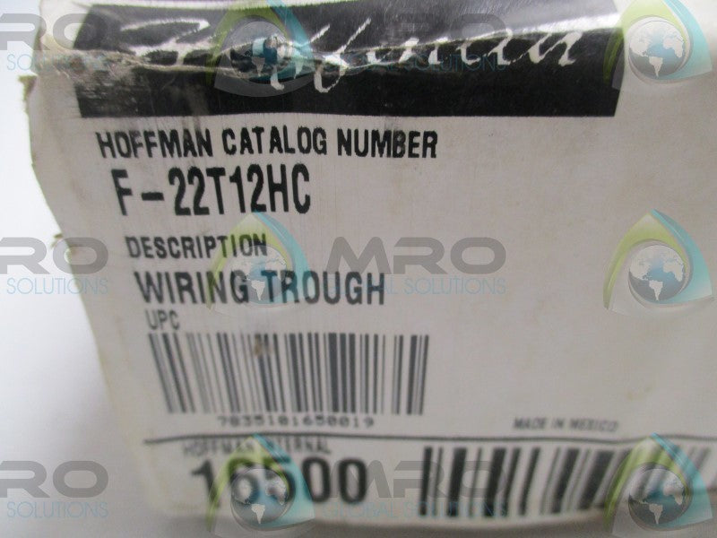 HOFFMAN F-22T12HC * FACTORY SEALED *