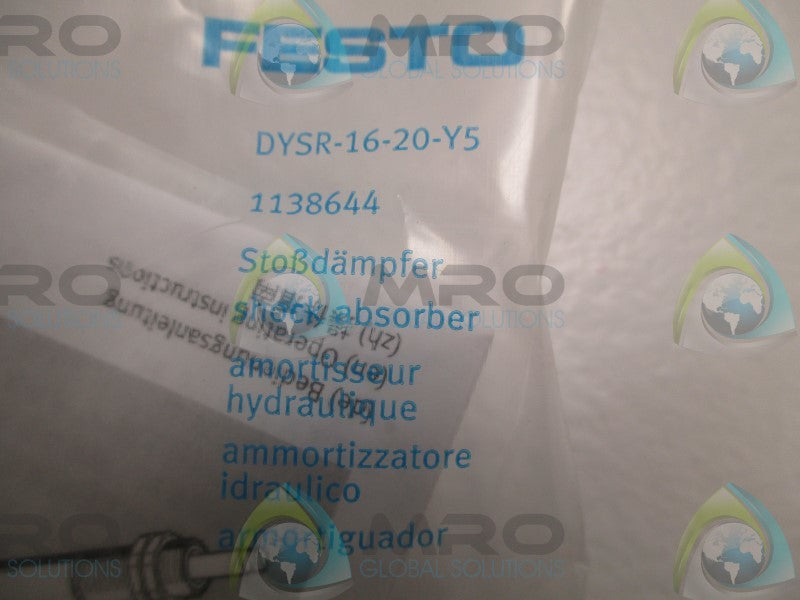 FESTO DYSR-16-20-Y5 SHOCK ABSORBER * NEW IN FACTORY BAG *