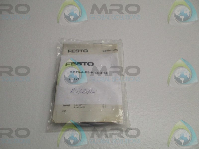 FESTO SMTO-4-PS-K-LED-24 PROXIMITY SWITCH * NEW IN FACTORY BAG *