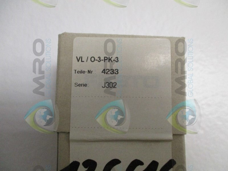 FESTO VL/O-3-PK-3 PNEUMATIC VALVE * FACTORY SEALED *