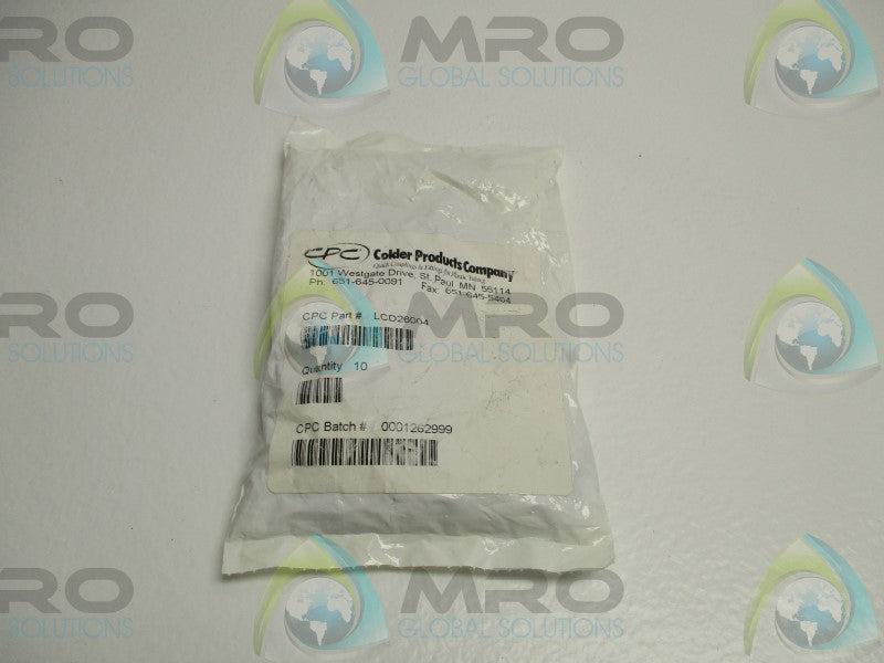 COLDER LCD26004 QUICK CONNECT FITTING (PKG OF 10) * NEW IN FACTORY BAG *