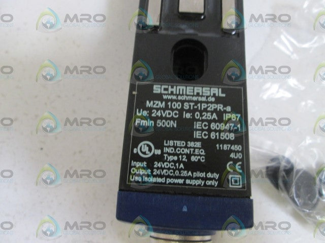 SCHMERSAL ELECTROMAGNETIC INTERLOCK MZM 100 ST-1P2PR-A *NEW IN BOX*